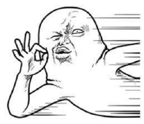 Biểu cảm oke đồng thuận hài hước khiến ai cười