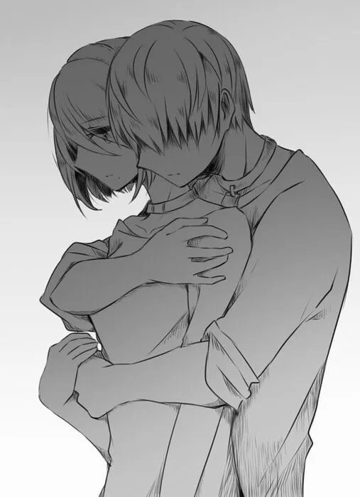 Meme viral khoảnh khắc ôm người yêu cười tít mắt