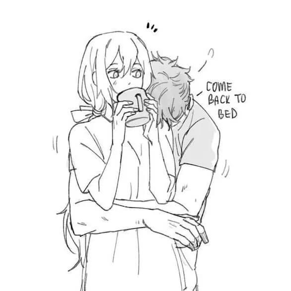 Ảnh chế ôm người yêu say mê trong phút giây lãng mạn