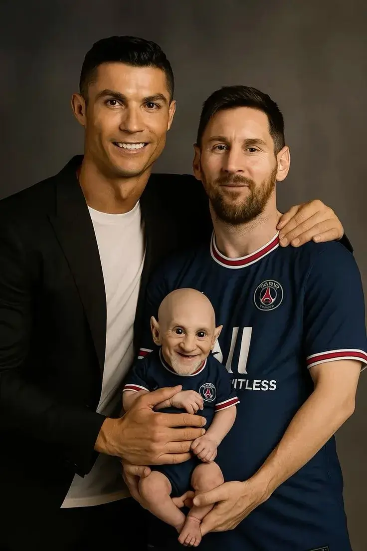 Ảnh troll Ronaldo và Messi, hài hước đến khó tả