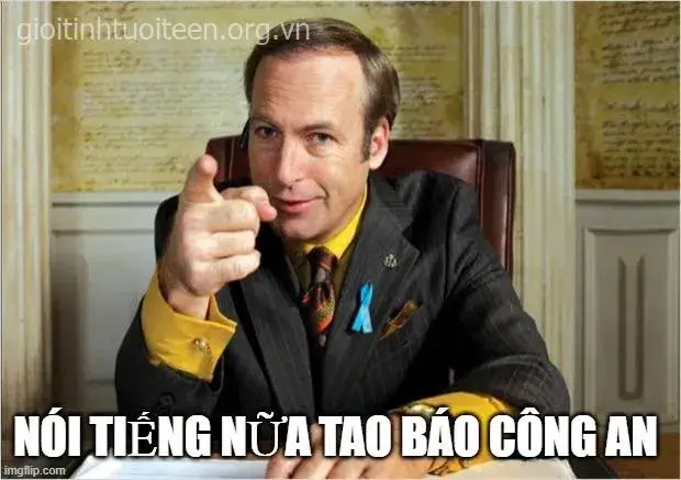 Meme đã báo công an lan truyền cộng đồng mạnh mẽ