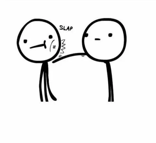 Meme vả vào đầu nhẹ thôi mà nghe đau tim