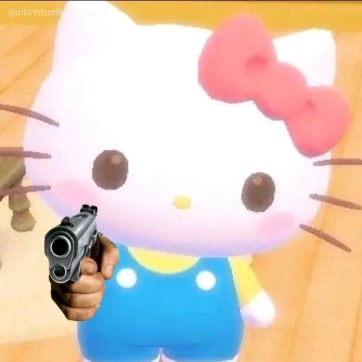 Hình chế vui phản ứng kiểu “đừng chọc tôi”