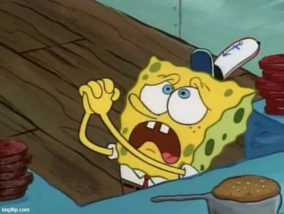 Bọt biển chắp tay lạy cảm ơn