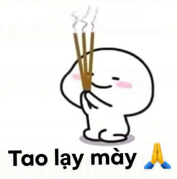 Meme quỳ lạy cực chất dân mạng