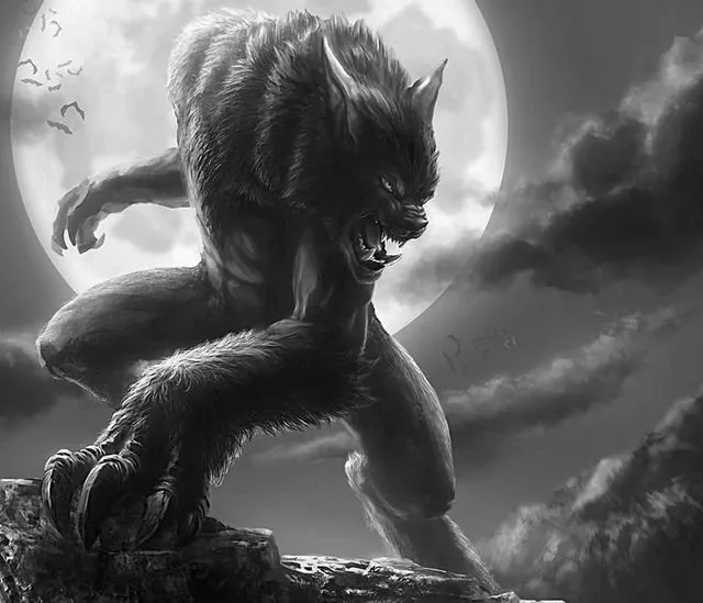 Sói cô độc biến hình khổng lồ vào đêm trăng