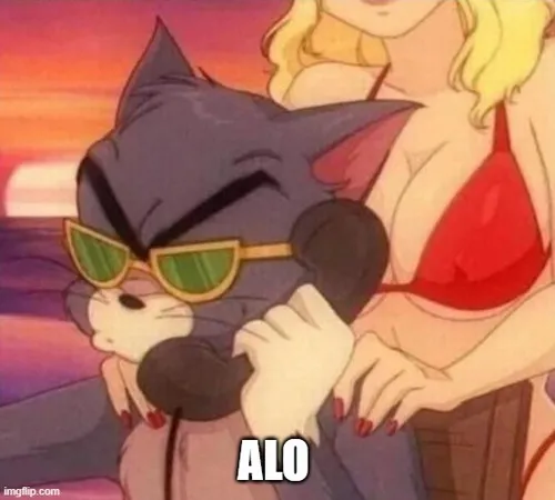 Ảnh hài alo mà chẳng ai muốn trả lời