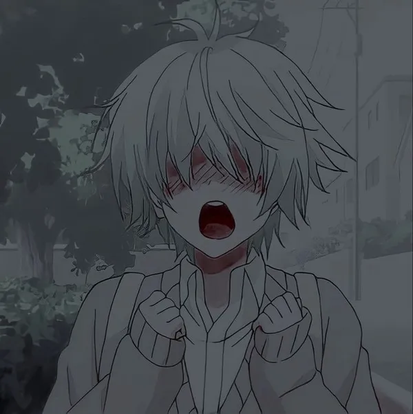 Ảnh profile nhân vật anime suy tư thật lâu