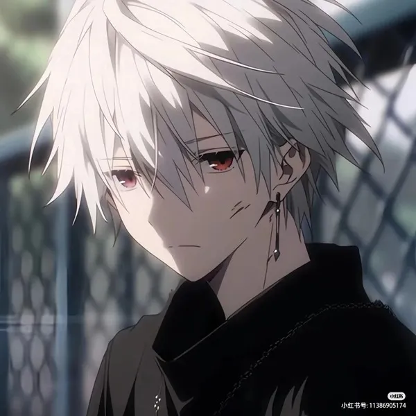 Avatar anime cô độc bên cửa sổ mưa