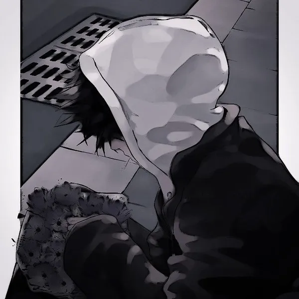 Ảnh avatar hoạt hình buồn ánh nhìn mong manh