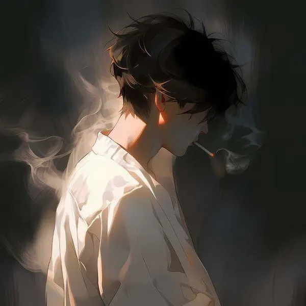 Hình đại diện người con trai cười nhạt sâu