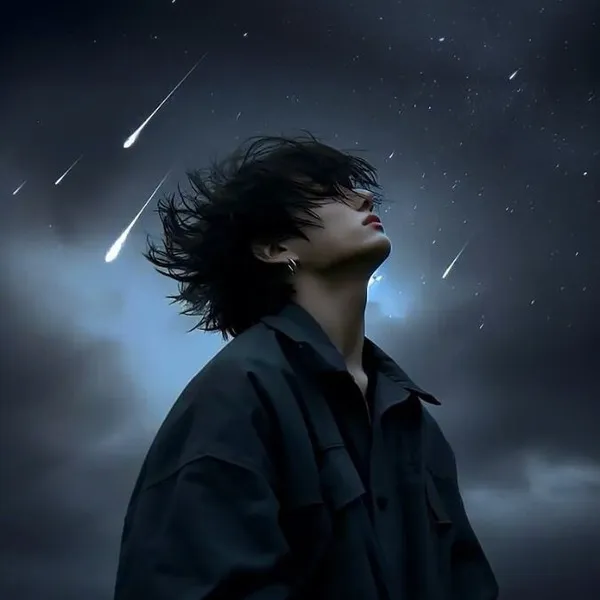 Avatar người con trai cô đơn hút thuốc nhẹ