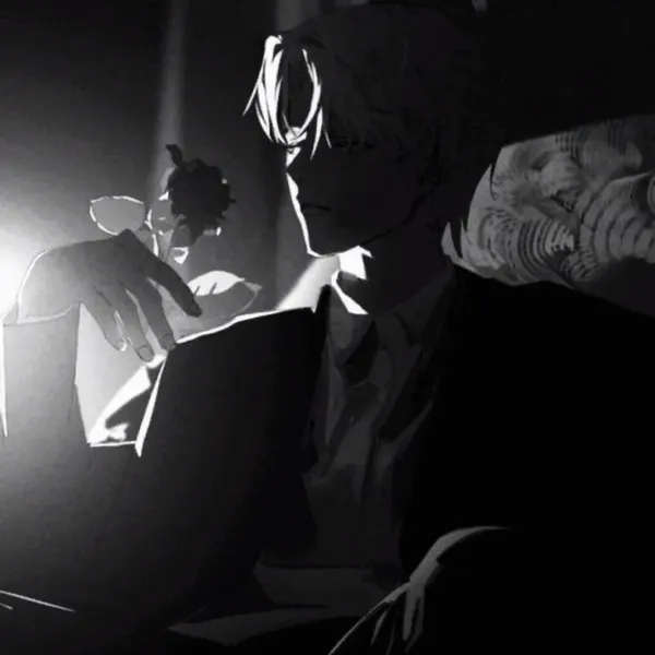 Ảnh đại diện anh chàng buồn ánh sáng mờ