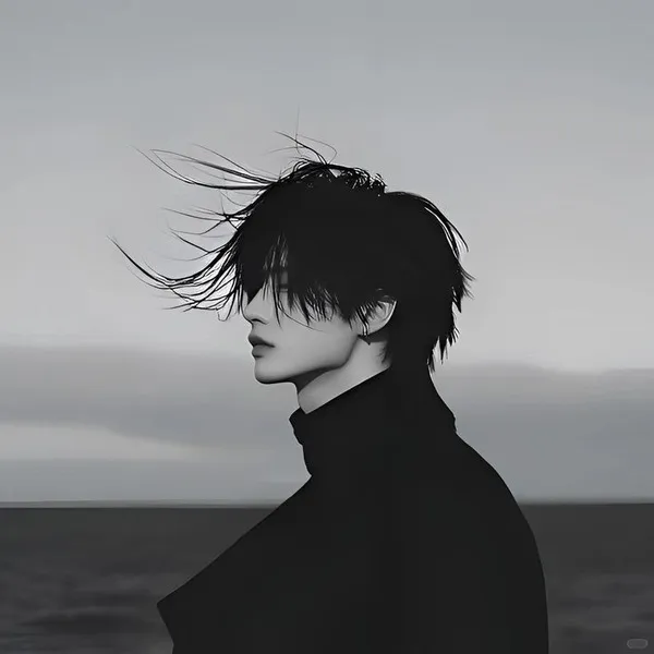 Ảnh profile gã trai lạnh vibe film đen trắng