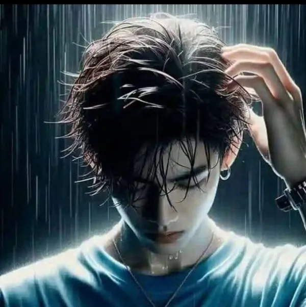 Avatar thanh niên lạnh ánh sáng mờ ảo