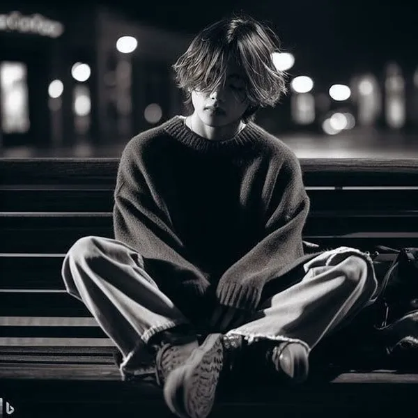 Hình avatar người thật ngầu mỉm cười nhẹ