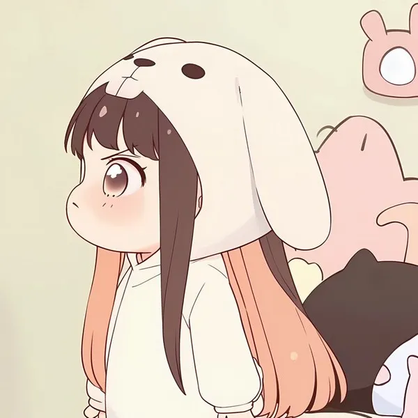 Avatar chibi đôi dễ thương như phim hoạt hình