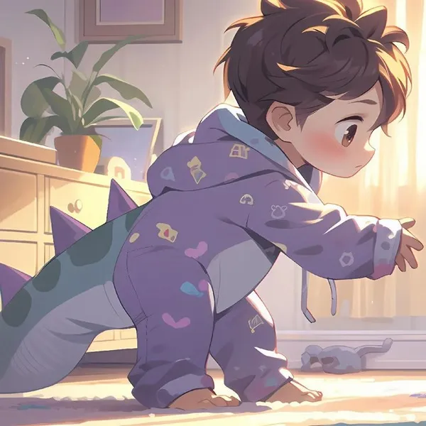 Ảnh profile chibi đôi ngộ nghĩnh đáng yêu