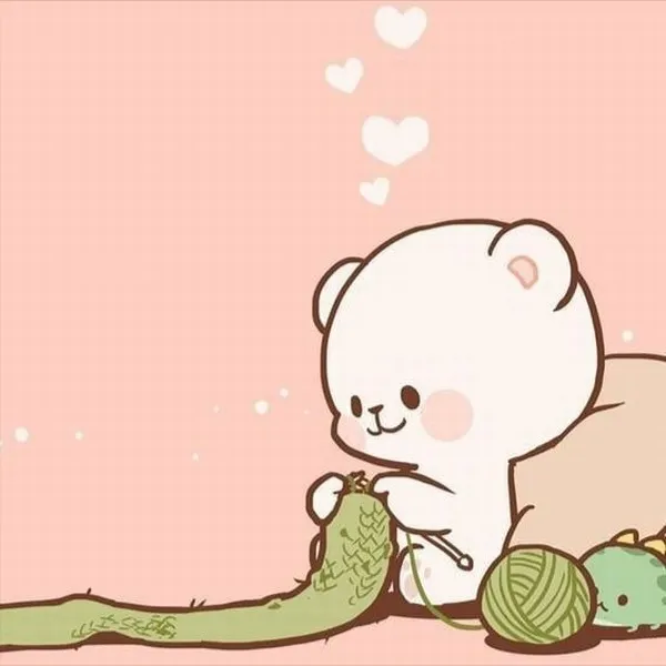 Avatar đôi chibi dễ thương sáng tạo