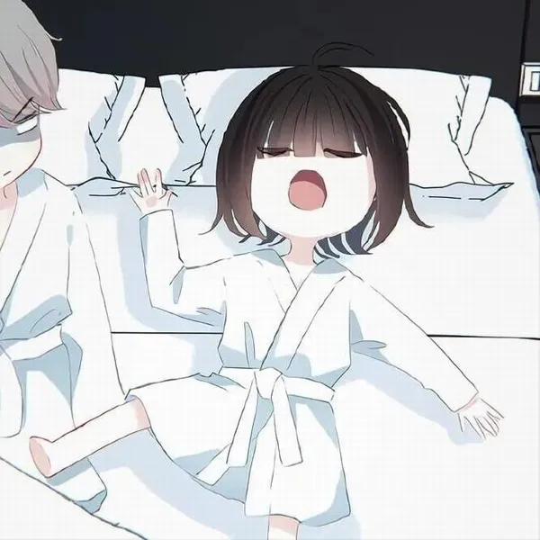 Hình profile đôi chibi cực đáng yêu