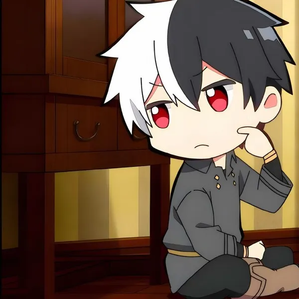 Ảnh đại diện đôi chibi ngọt như kẹo