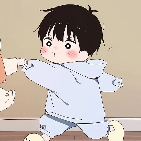 Hình đại diện đôi chibi dễ cưng và tươi sáng