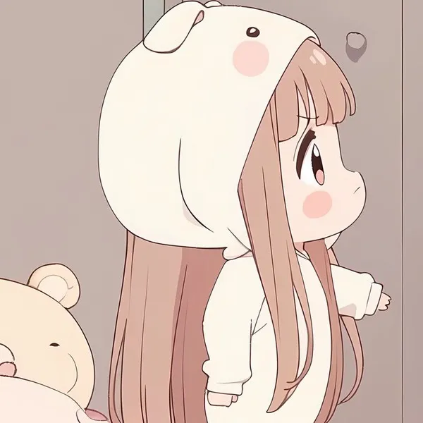 Ảnh đại diện đôi chibi cực ngộ nghĩnh