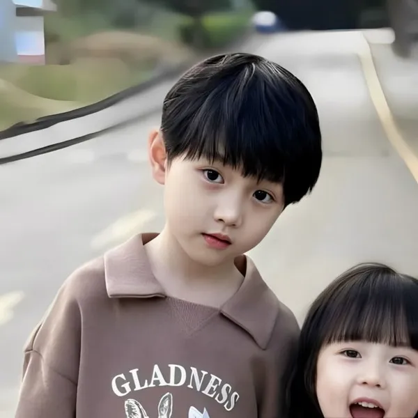 Avatar cặp em bé Hàn Quốc dễ thương vui nhộn X (Twitter)