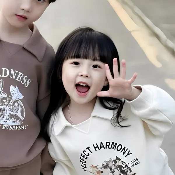 Ảnh profile đôi đáng yêu pastel Instagram