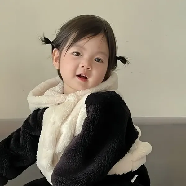 Hình đại diện đôi trẻ con Hàn Quốcsiêu xinh Instagram