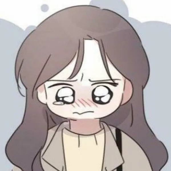 Hình đại diện buồn sâu, ánh mắt lạc