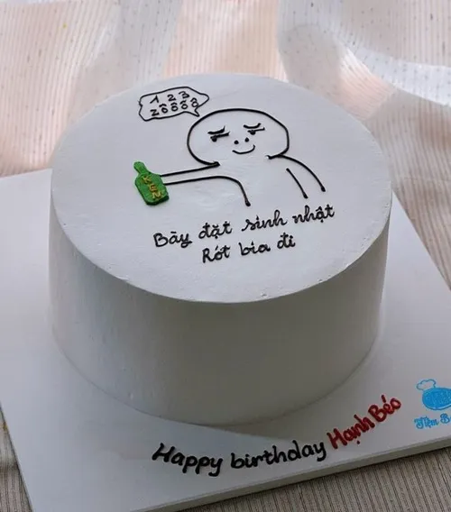 Bánh kem vừa xấu vừa sai tên, đúng chất bạn thân