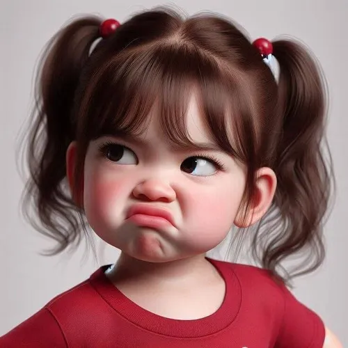 Download ngay meme bĩu môi để thể hiện sự bất mãn