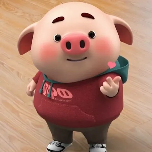 Meme con heo nhỏ bặm môi vì bị trêu