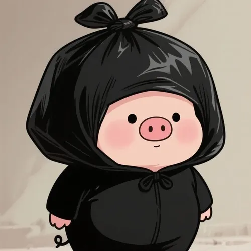 Ảnh chế lợn béo pose dáng như fashionista