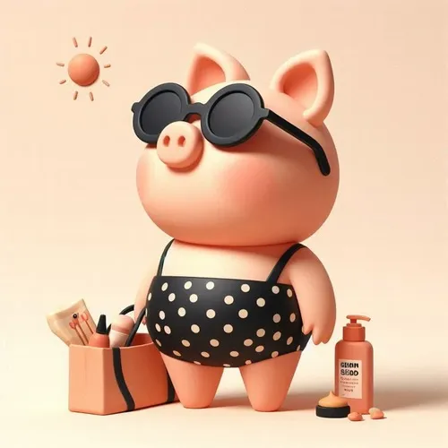 Meme heo đáng yêu nhưng mặt cực lú