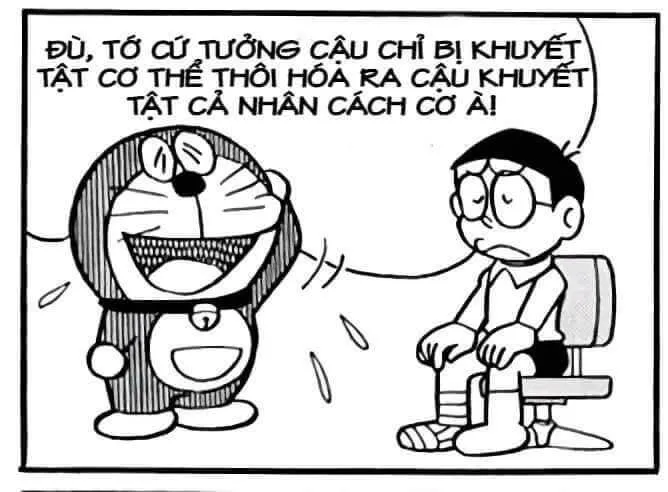 Meme Doraemon troll nhẹ mà đau
