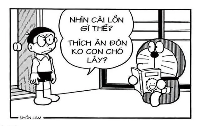 Hình chế Nobita tâm sự lan man