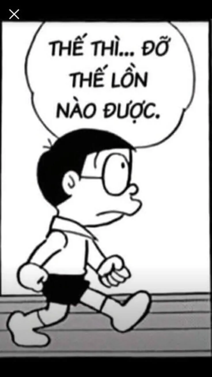 Hình troll Nobita cãi cùn bá đạo