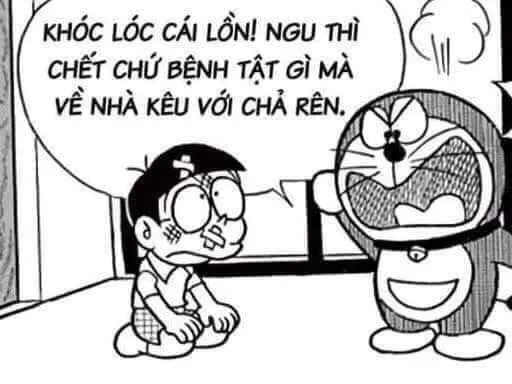 Meme chế Doremon làm thầy triết học