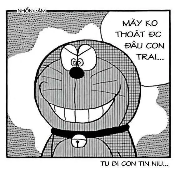 Meme hài Doraemon cà khịa siêu gắt