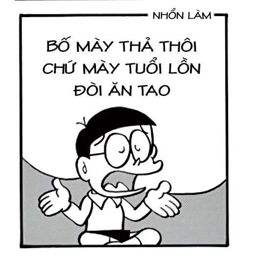Meme chế Nobita ngọt ngào mà xoắn não