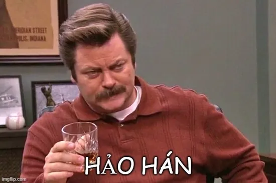 Ảnh chế hảo hán khí chất pha trò