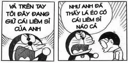 Ảnh troll Doraemon cười mà cay cú
