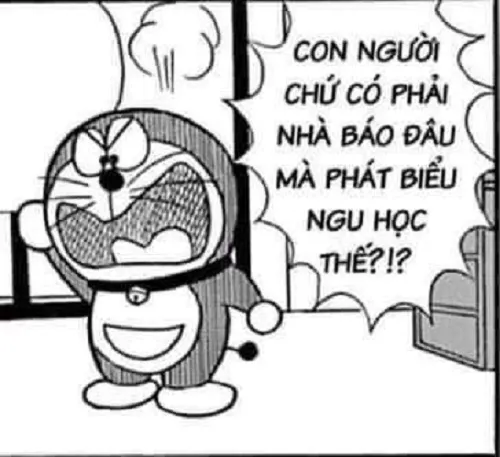 Meme Doraemon cà khịa bạn bè đỉnh kout