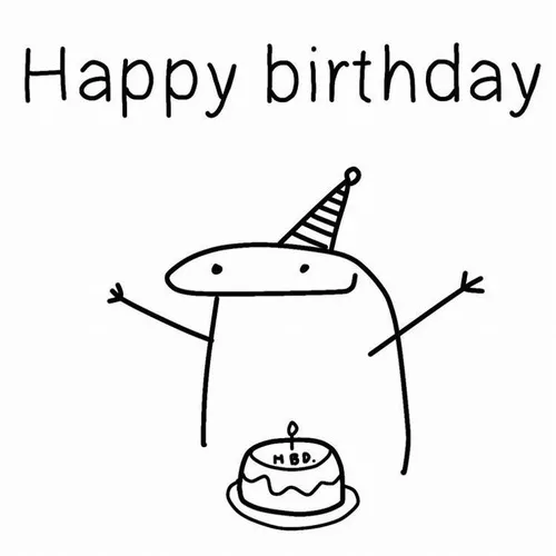 Ảnh meme sinh nhật tôi, tự chúc bản thân vui vẻ