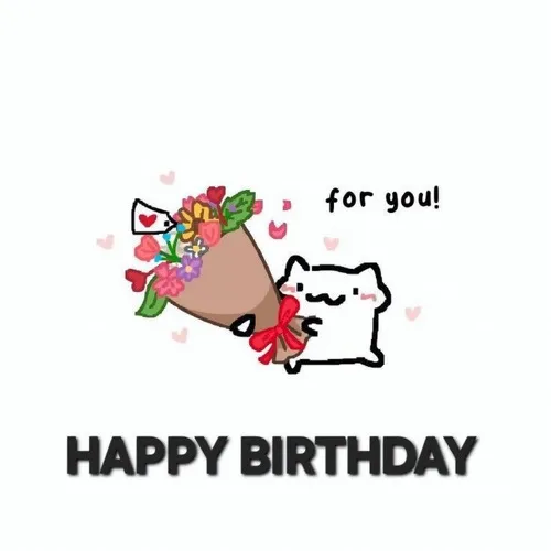 Ảnh meme sinh nhật hoa nở rộ chúc mừng rực rỡ