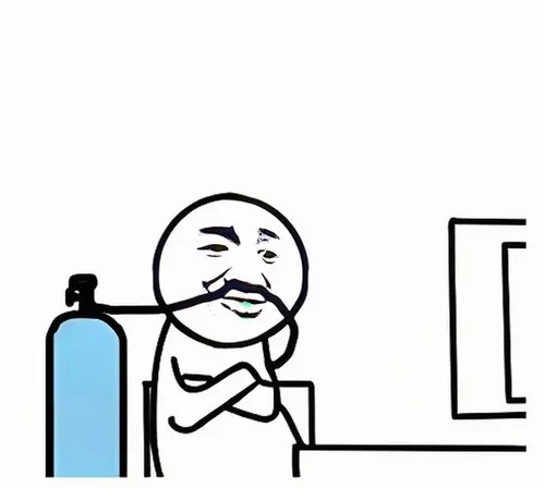 Ảnh hài thở bình oxy chơi game quá lâu