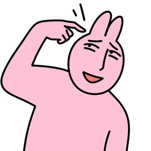 Ảnh troll thỏ người ngại ngùng đỏ mặt giữa cầu vồng