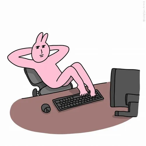 Thỏ hồng – chú thỏ hồng lạnh như tiền khiến dân mạng phát cuồng